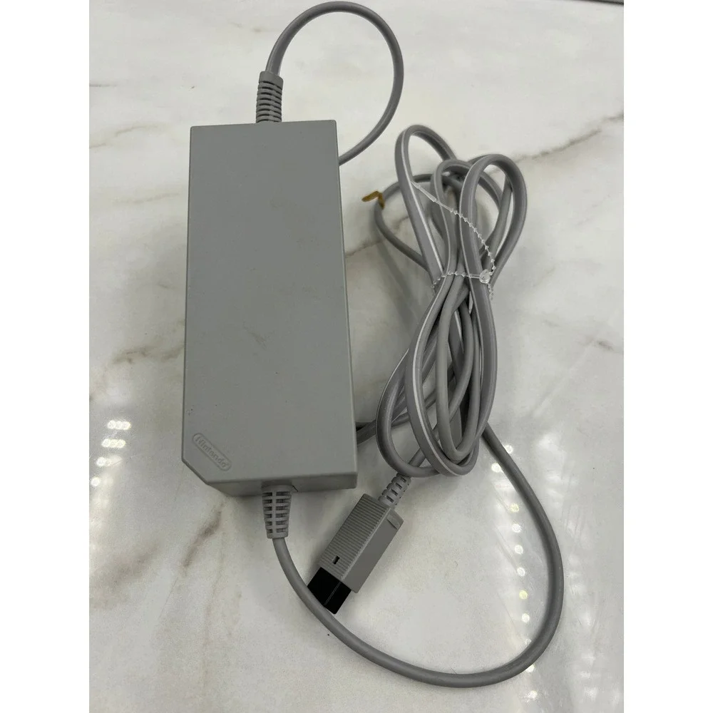 Nintendo Wii AC Adapter RVL-002 USA Original OEM Power Supply Cord Gray